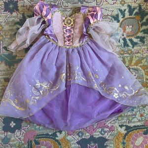Disney Store Rapunzel Dress, size 4